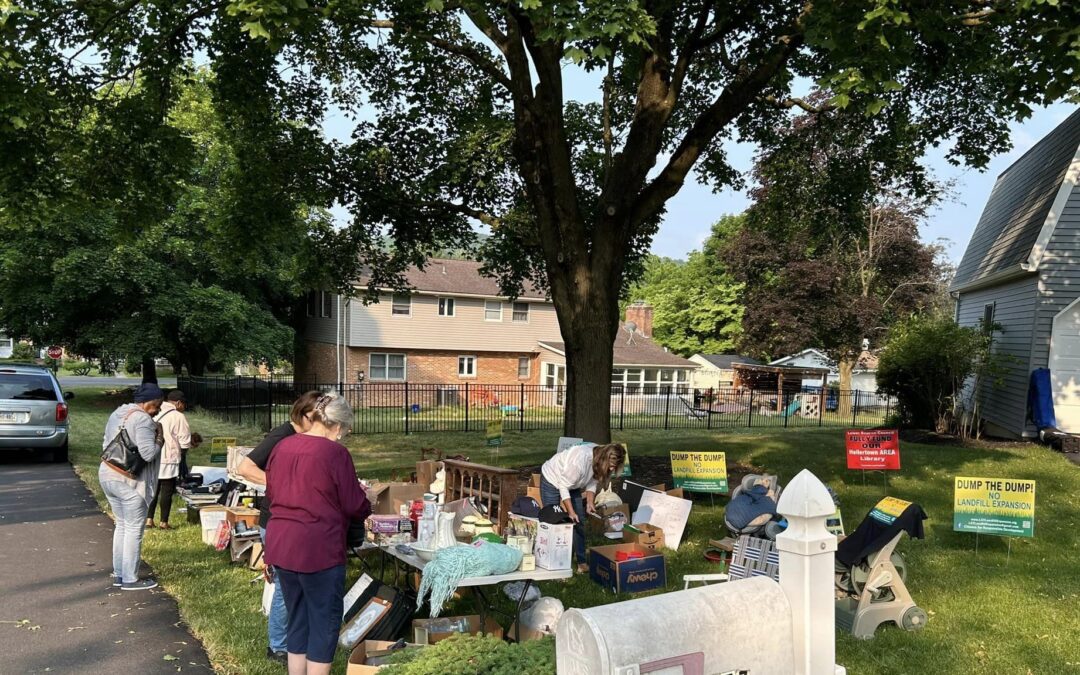 Citizens for Responsible Development Yard Sale July 29 2023